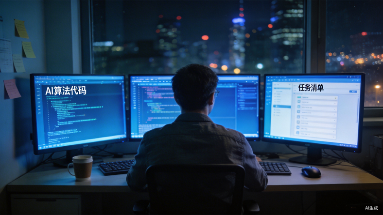 硅谷工程师的“AI时代账本”:效率翻了10倍,我却更累了